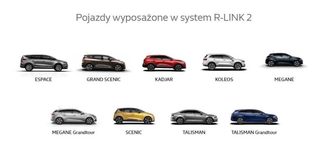 Renault R-LINK 2 RLINK 2 Talisman Scenic Megane Espace Kadjar Koleos