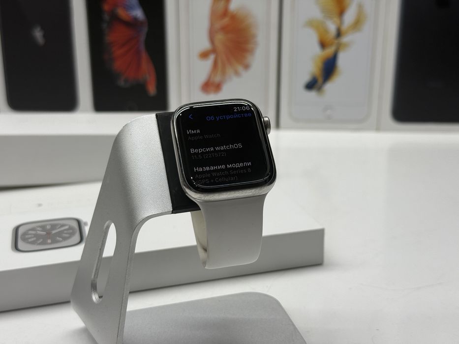 MAГAЗИН Apple Watch Series 8 45mm Stainless Steel Trade-In/Oбмeн