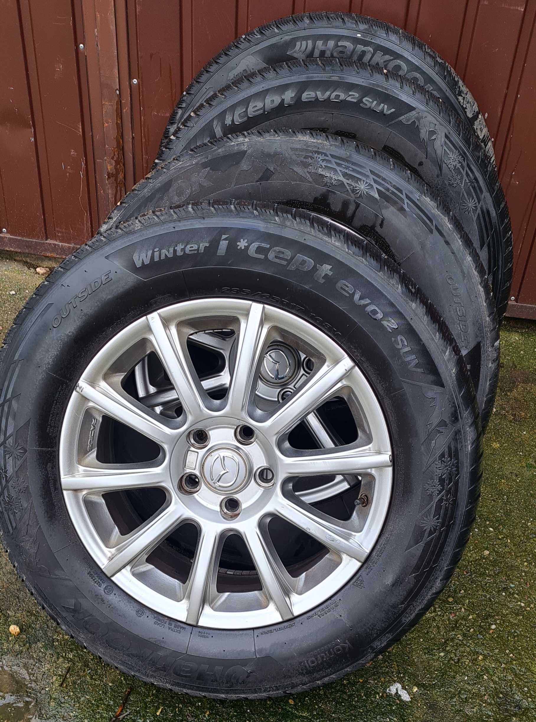 Koła MAZDA CX-7 cx 5 RA  7X17 ET50 R9770 z oponami r17 235/65 toyota