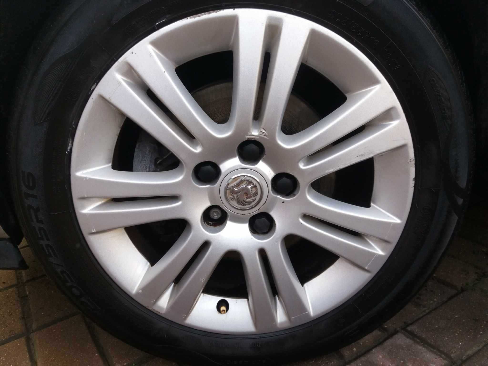 Alufelgi 16" OPEL 5x110 r16 astra h vectra c zafira B opony 205/55/16