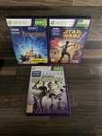 Xbox 360 Kinect Star Wars, Disneyland Aventures, Kinect Sports!