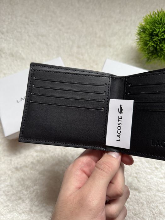 НОВИЙ‼️ Чоловічий гаманець Lacoste, Гаманець Лакоста, портмоне