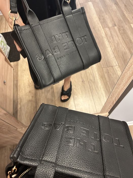 Czarna torebka damska marc jacobs