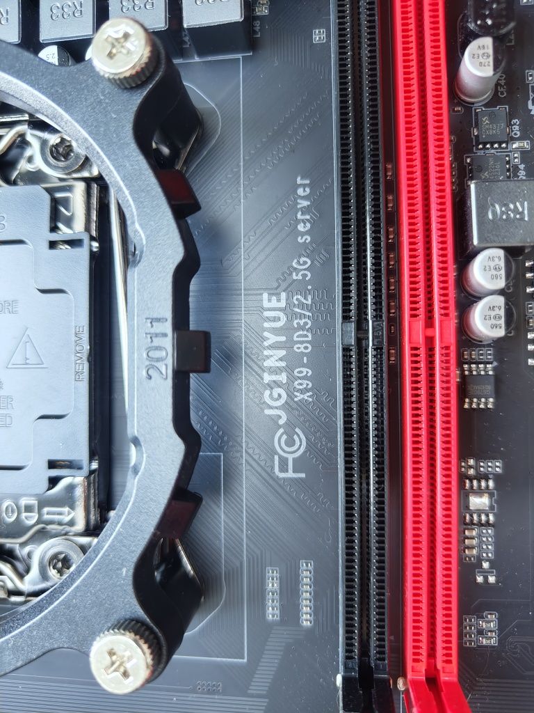 Płyta główna JGINYUE X99-8D3/2.5G server, dual CPU