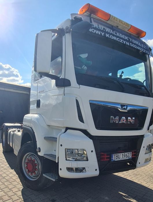 Samochód ciężarowy MAN TGS 18.500 4X4H pod zabudowę