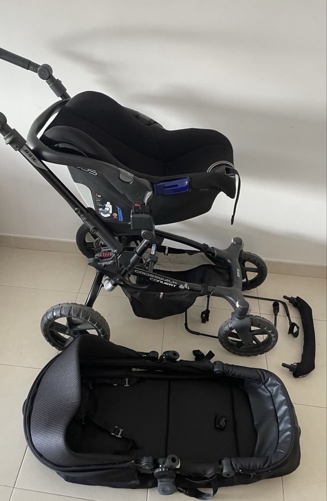 Carrinho crosswalk jane + isofix