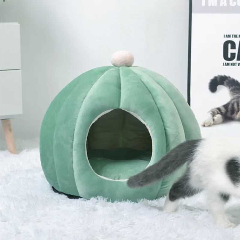 Legowisko zielone domek budka dla psa/kota Rozmiar. M