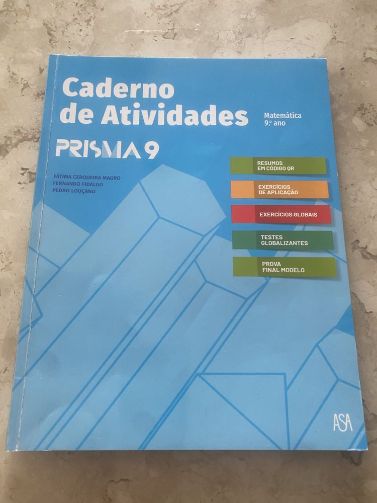Cadernos de atividades 9° ano