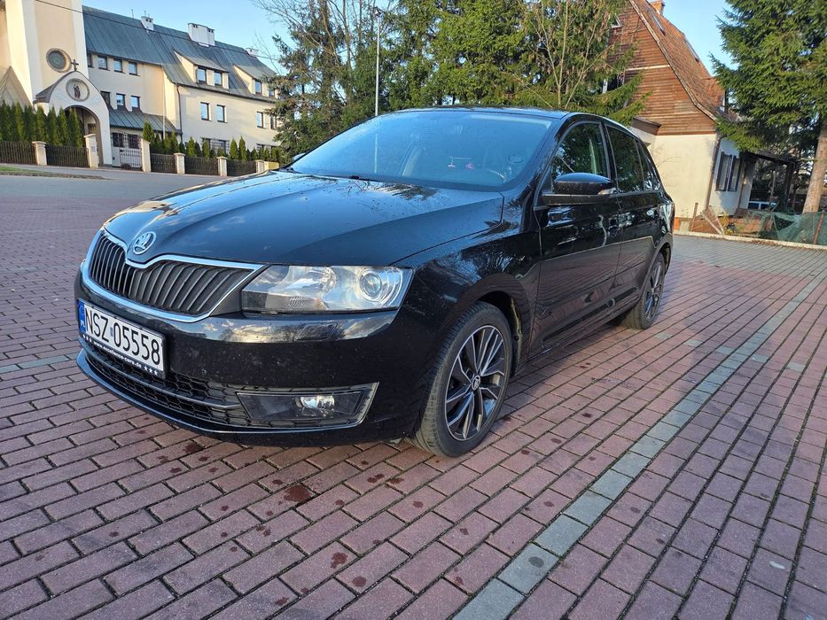 Skoda RAPID Skoda RAPID 1.4TDI 2015r EDITION Panorama, najbogatsza wersja.