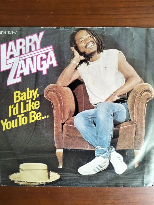 Disco de vinil single Larry Zanga
