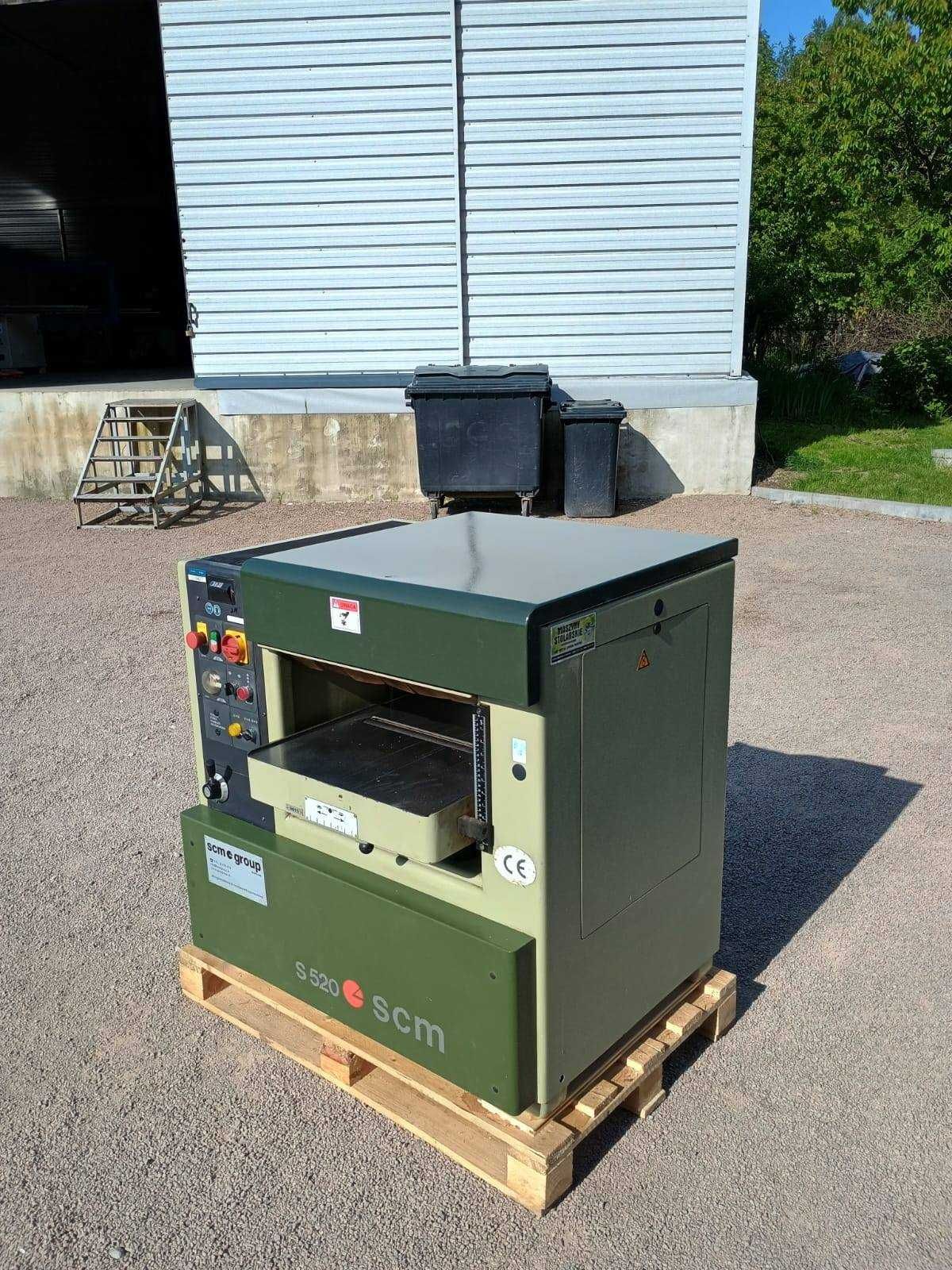 Grubościówka SCM S52, strugarka
