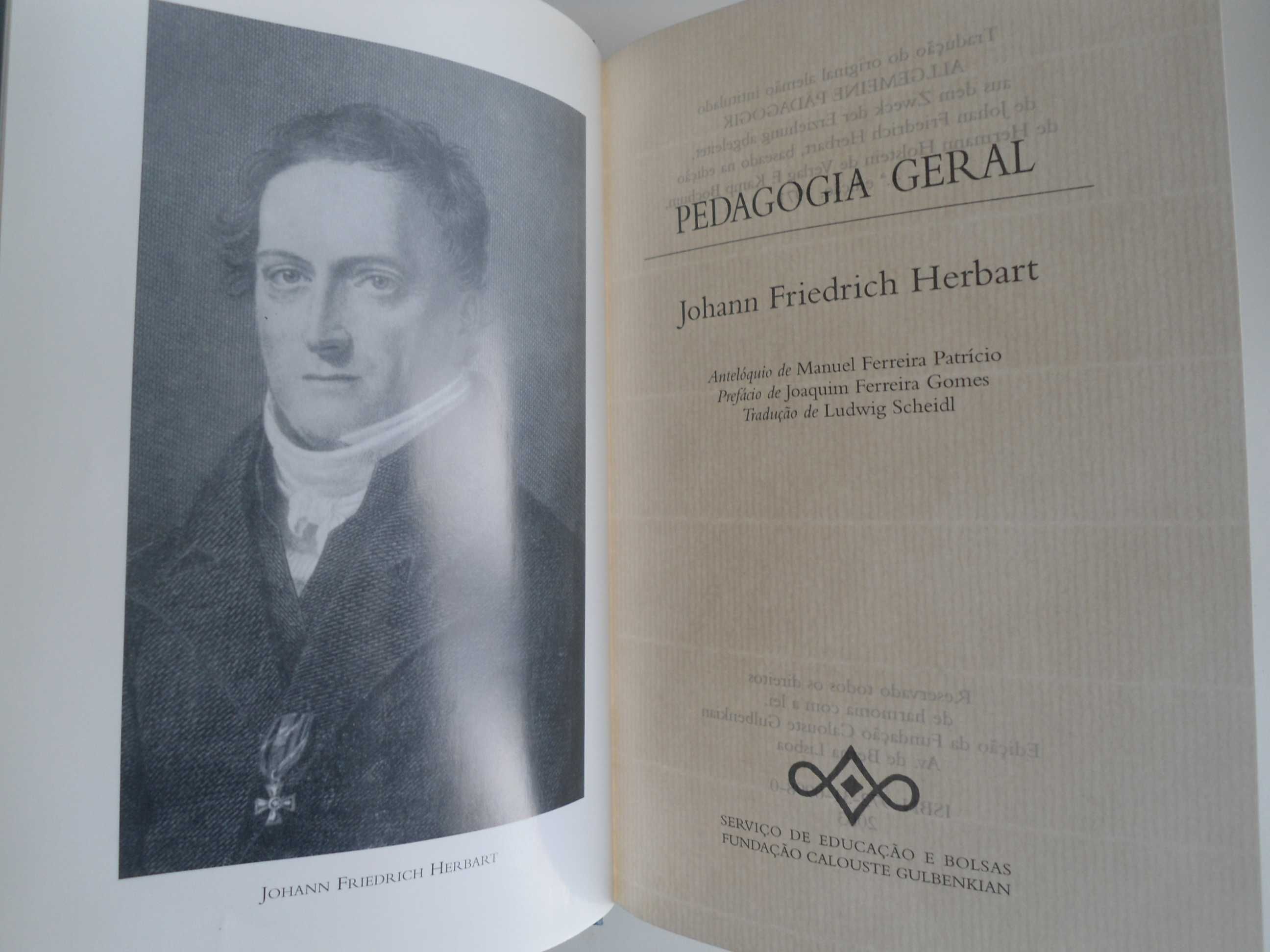 Pedagogia Geral por Johann Friedrich Herbert
