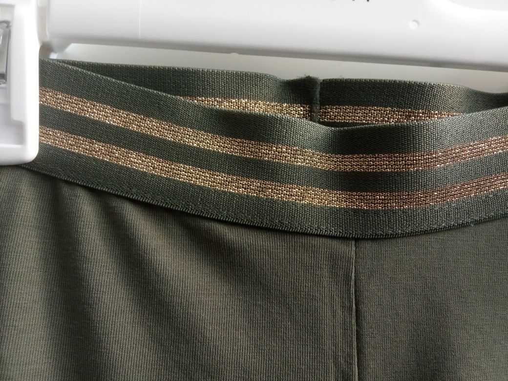 Legginsy H&M XS khaki