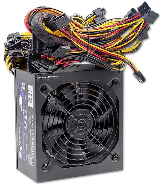 Блок живлення Qoltec ATX 1600W power supply 80 Plus Gold Bitcoin Miner