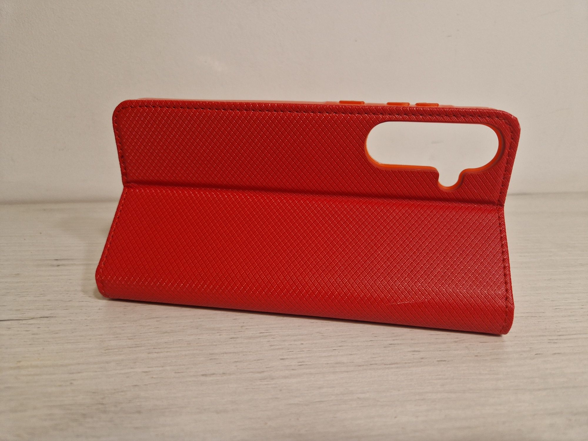 Kabura Smart Book MAGNET do SAMSUNG GALAXY A55 5G Czerwona