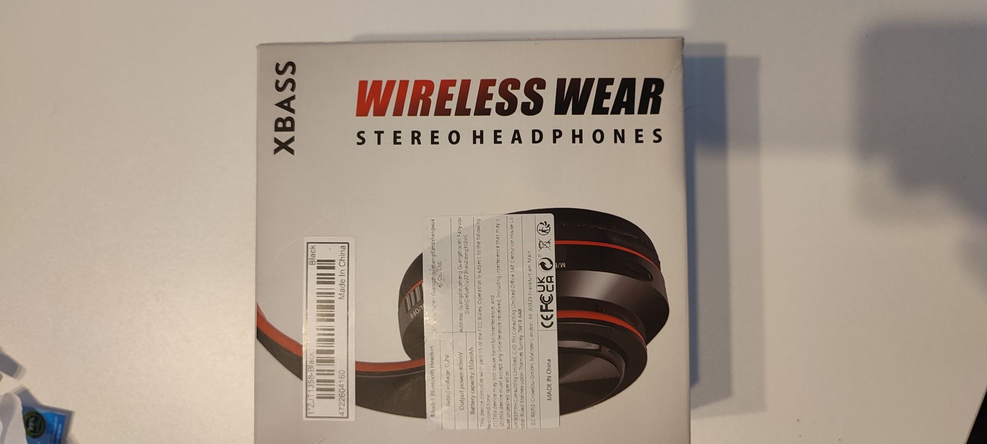 Słuchawki bezprzewodowe stereo sound xbass