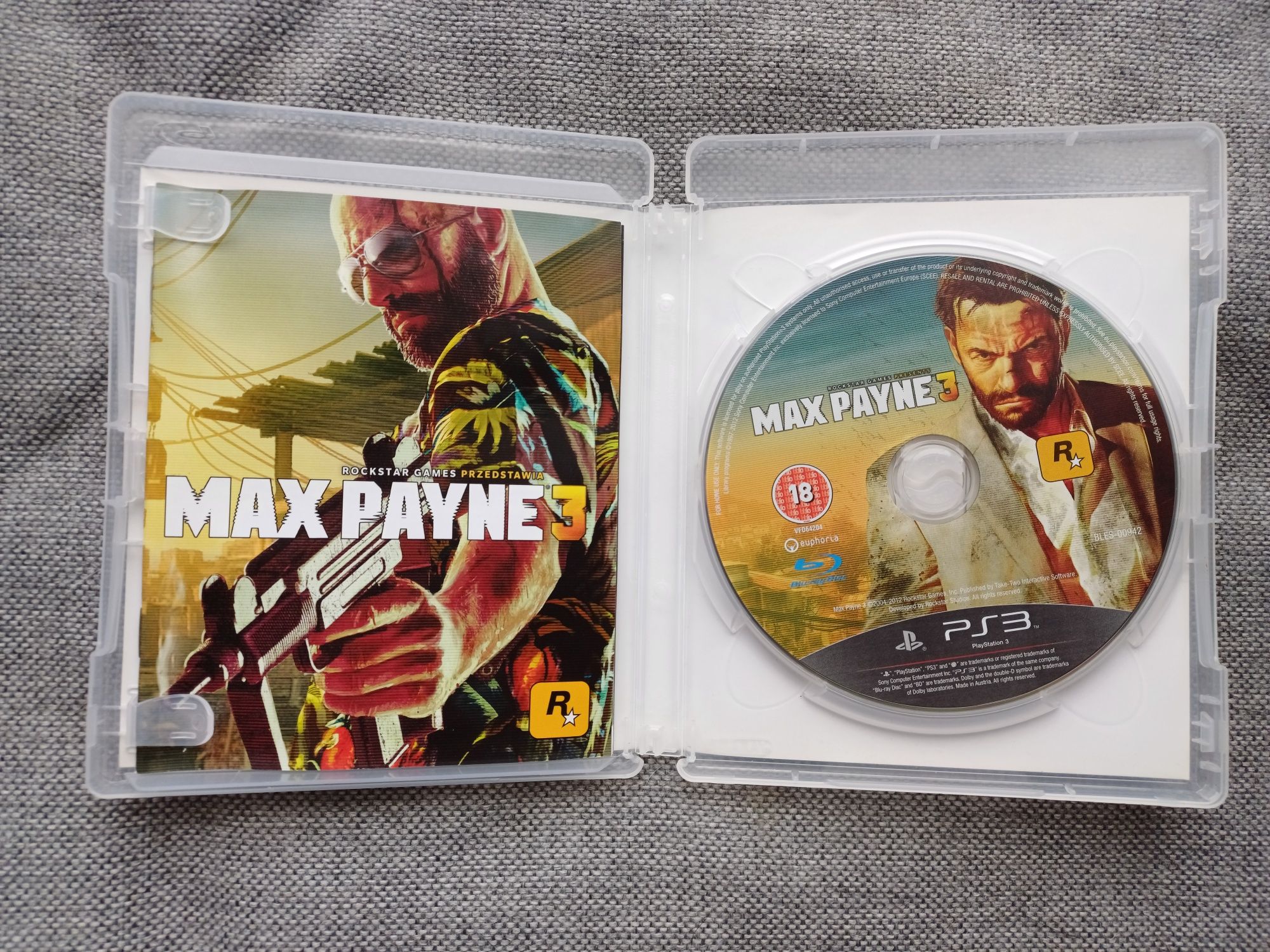 Max Payne 3 PS3 edycja premierowa z polskimi napisami