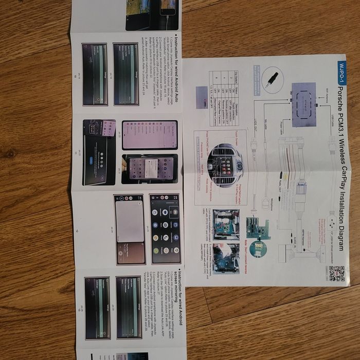 Porsche Communication Management (PCM) na versão 3.1 wireless auto