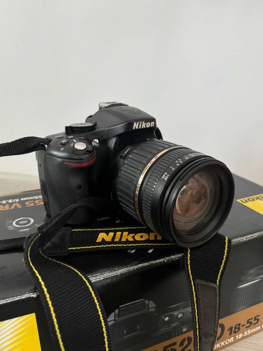 Nikon d5200 + obiektyw Tamron AF 18-200 f/3.5-6.3