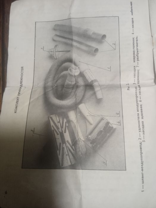 Пилосос радянського виробництва  новий