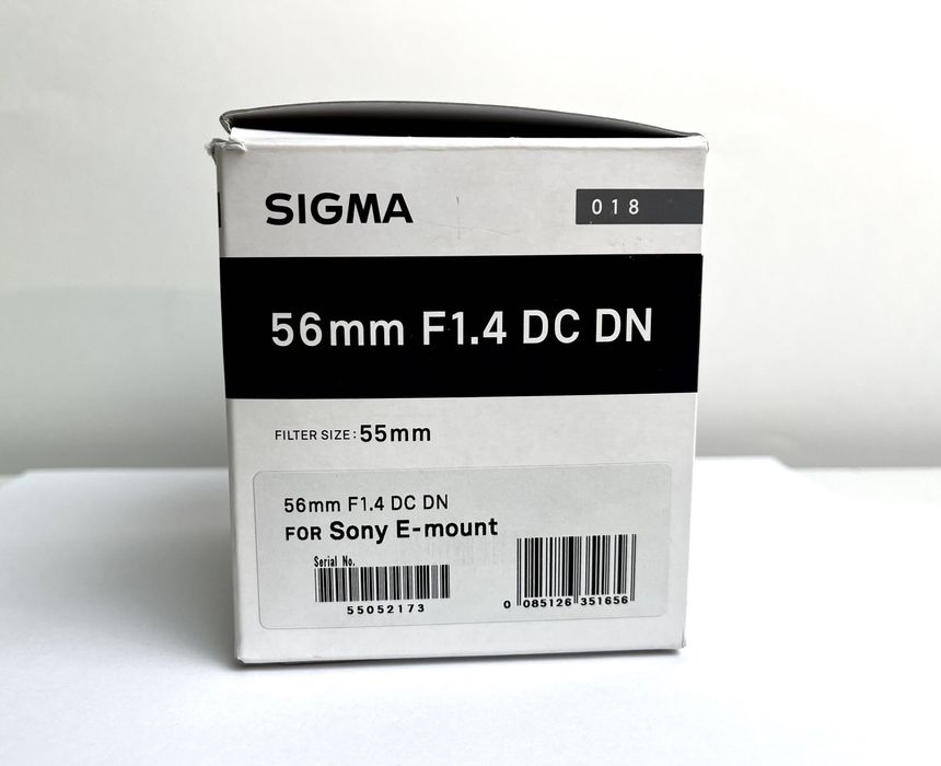 Sigma 56mm f/1.4 (Sony E) - stan bardzo dobry, Wrocław