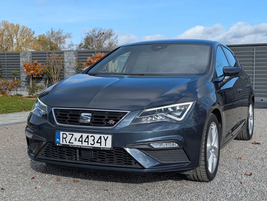 Seat Leon SALON POLSKA Full LED Navi KLIMATRONIC Skóra Tempomat Bluetooth Alu