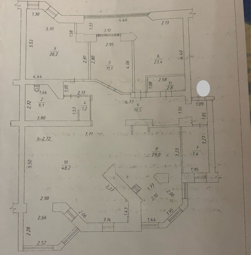 Продаж 4-х кімн.квартири з Авторским ремонтом вул. Петропавлівська .