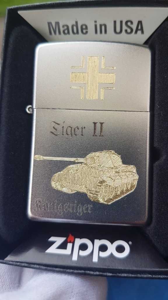 Zapalniczka Zippo Wehrmacht Tiger II Nowa