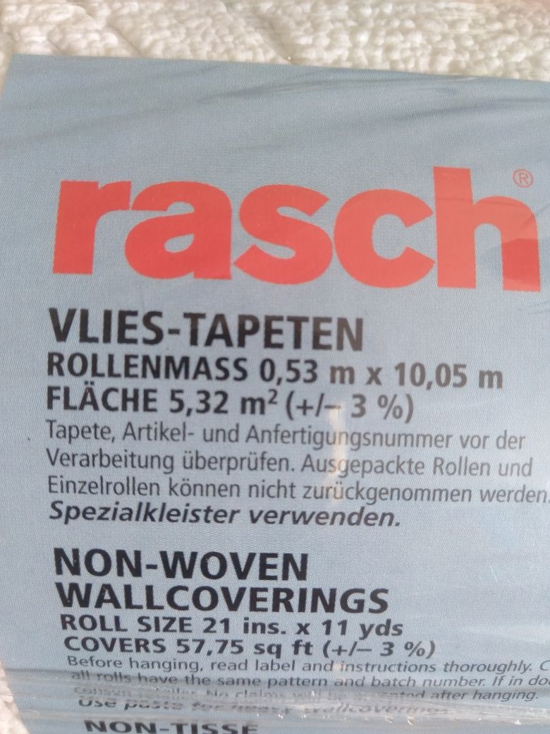 Rasch Tapety na włókninie