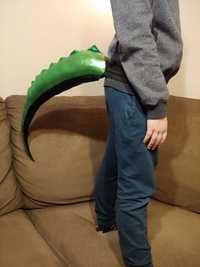Zielony ogon na szerokiej gumie Mr. Tail,  kostium dla dzieci