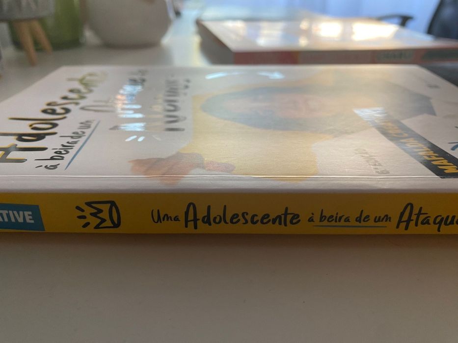 Livro uma adolescente à beira de um ataque de nervos