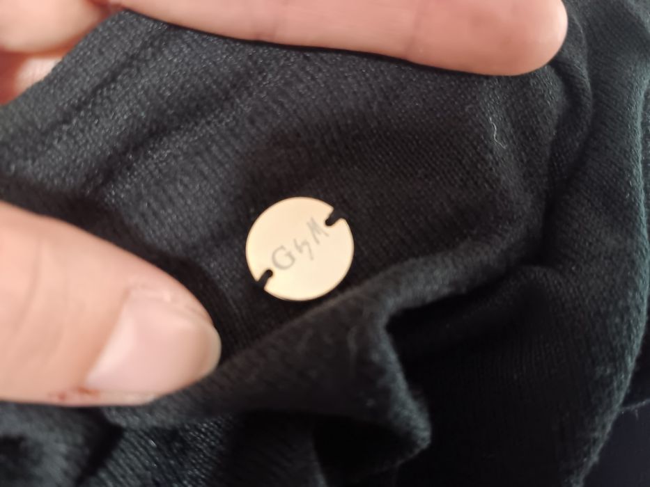 Túnica Preta c/ detalhe assimétrico