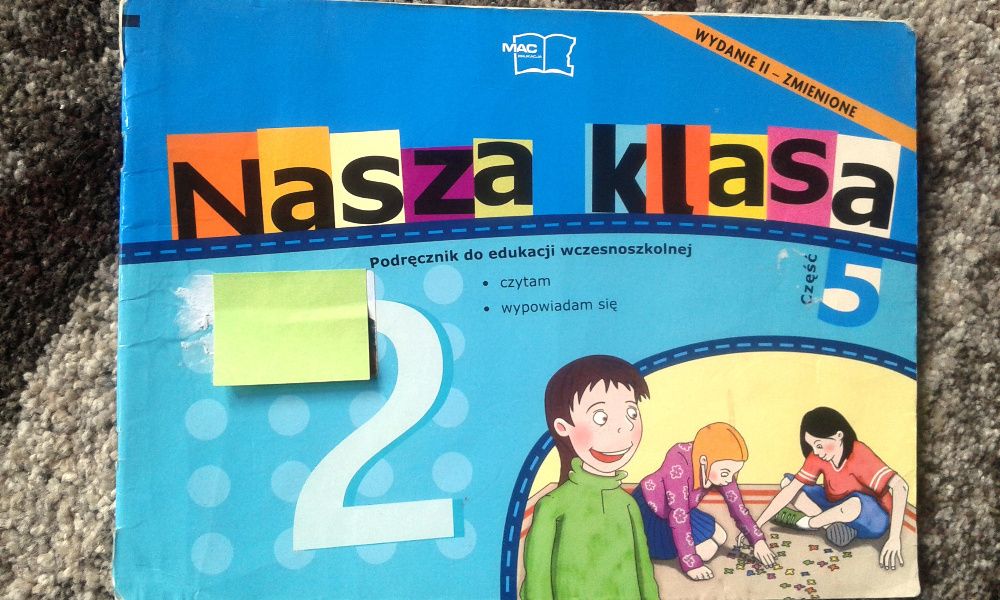 Nasza klasa 2 - podręcznik (czytanka) - nauka czytania