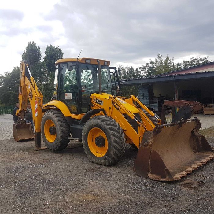 usługi koparko ładowarką wycinka drzew wyrywanie korzeni