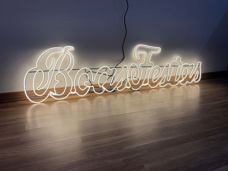 Iluminação de Natal - Painéis de “BOAS FESTAS”