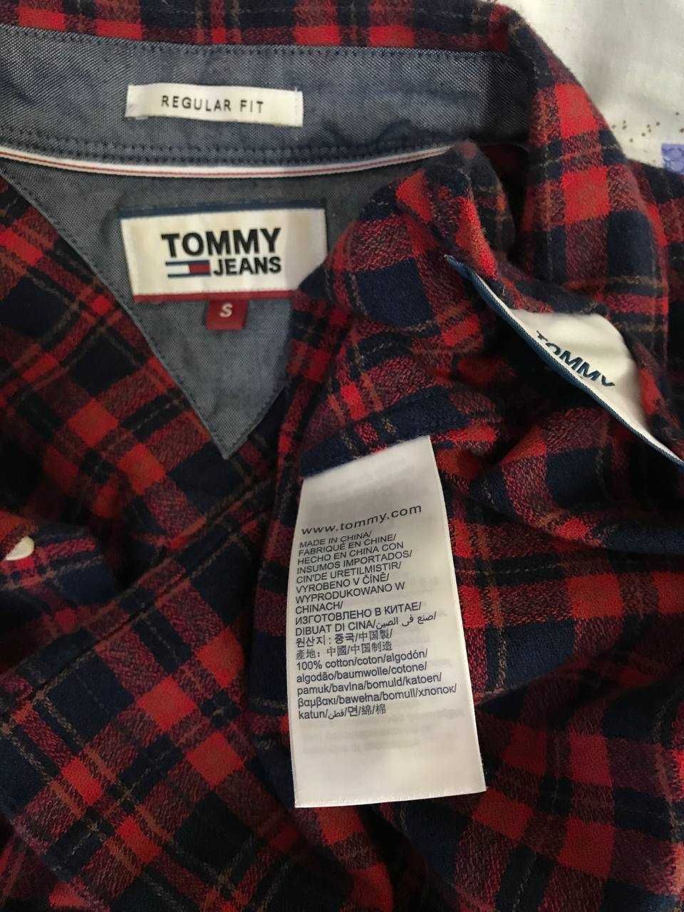 Рубашка Tommy Hilfiger овершот оригинал Size S