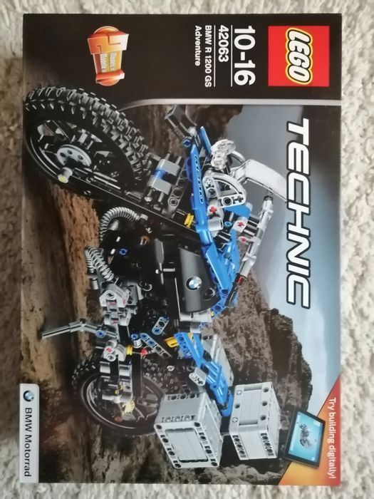 Lego Technic 42063 BMW R 1200 GS Adventure UNIKAT