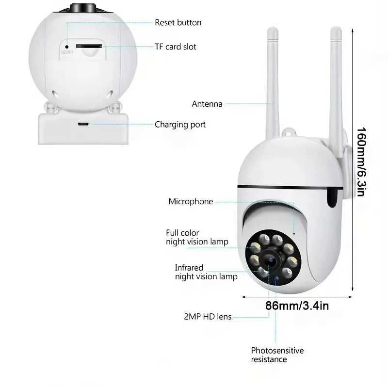Câmara vigilância wifi NOVA