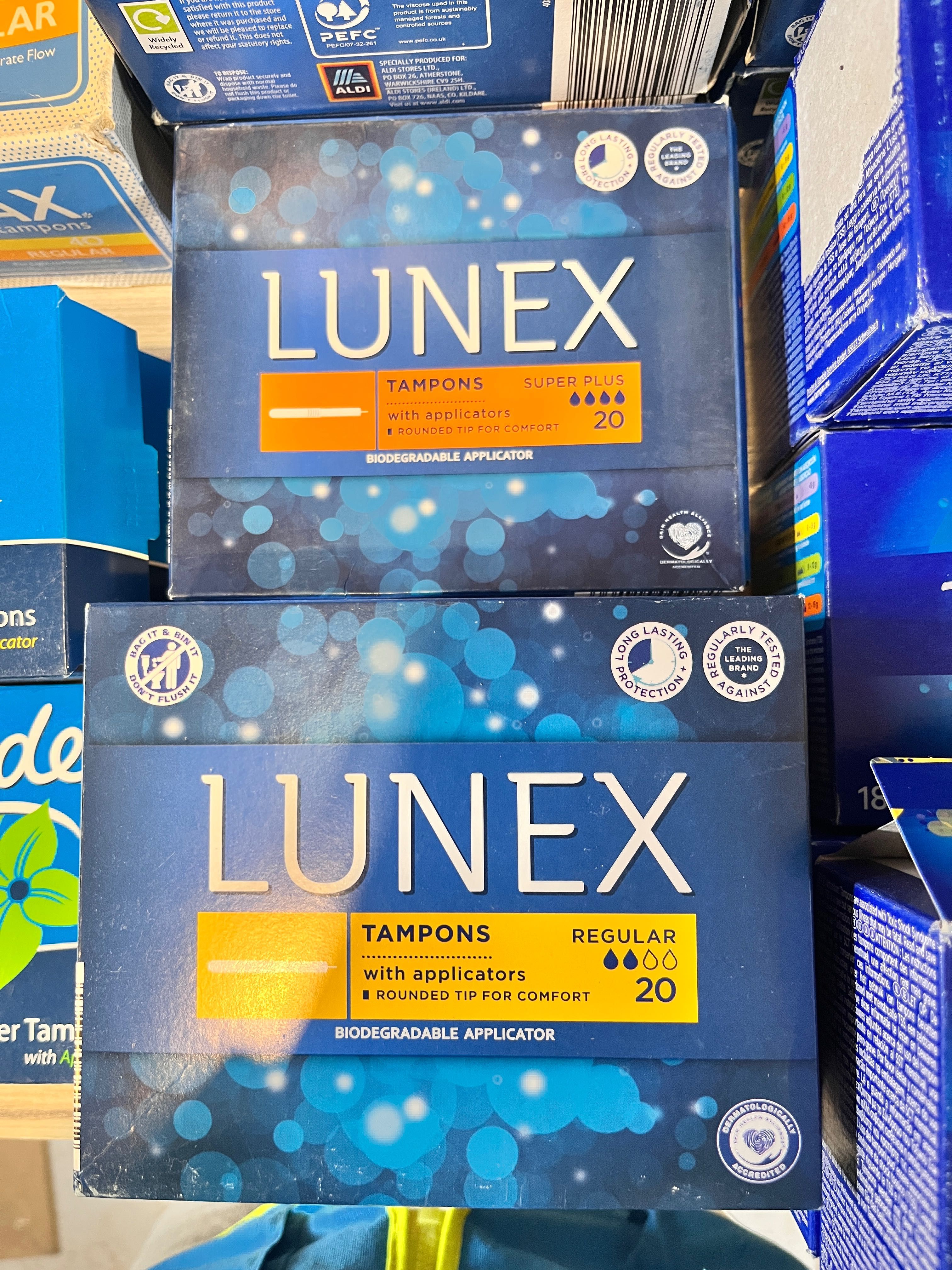 Тампони Tampax Lunex Interlude