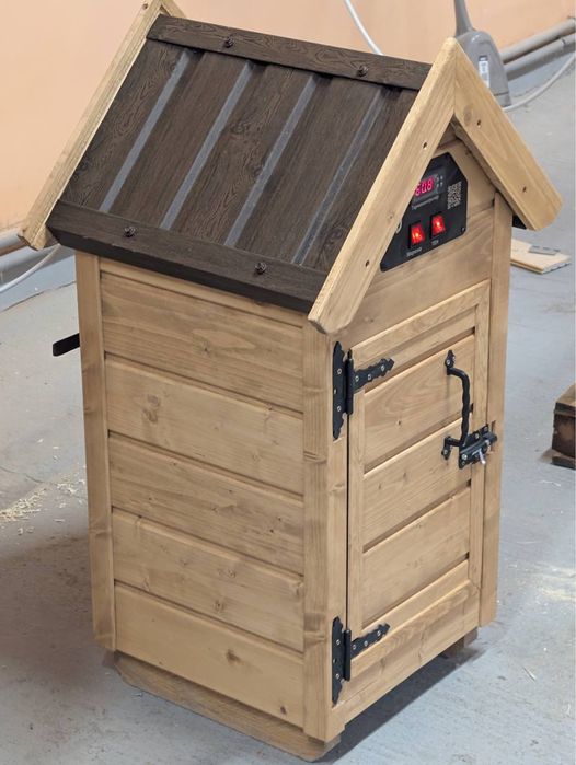 Коптильня електрична Міні 1.0 для дому та дачі 59л для мʼяса та риби