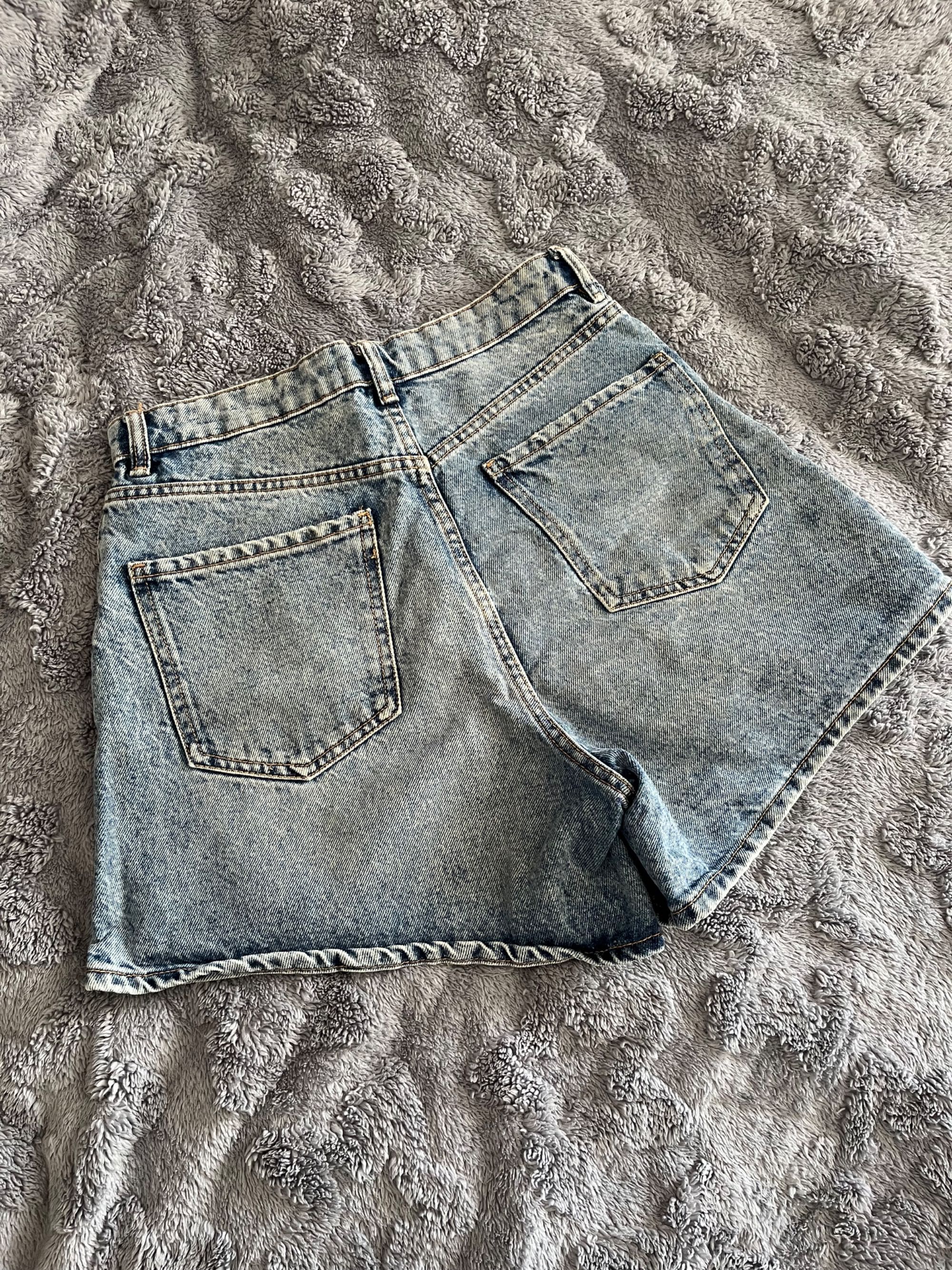 джинсові шорти zara (жіночі)
