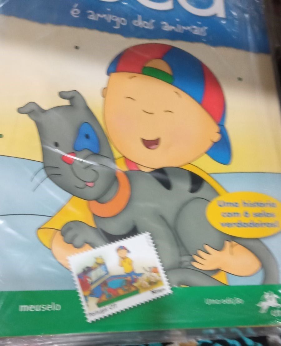 Conjunto de 3 livros Ruca com Selos CTT