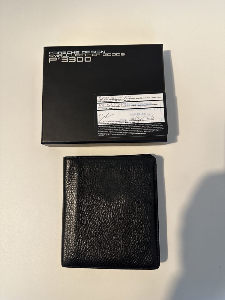 Carteira Porsche  design preta