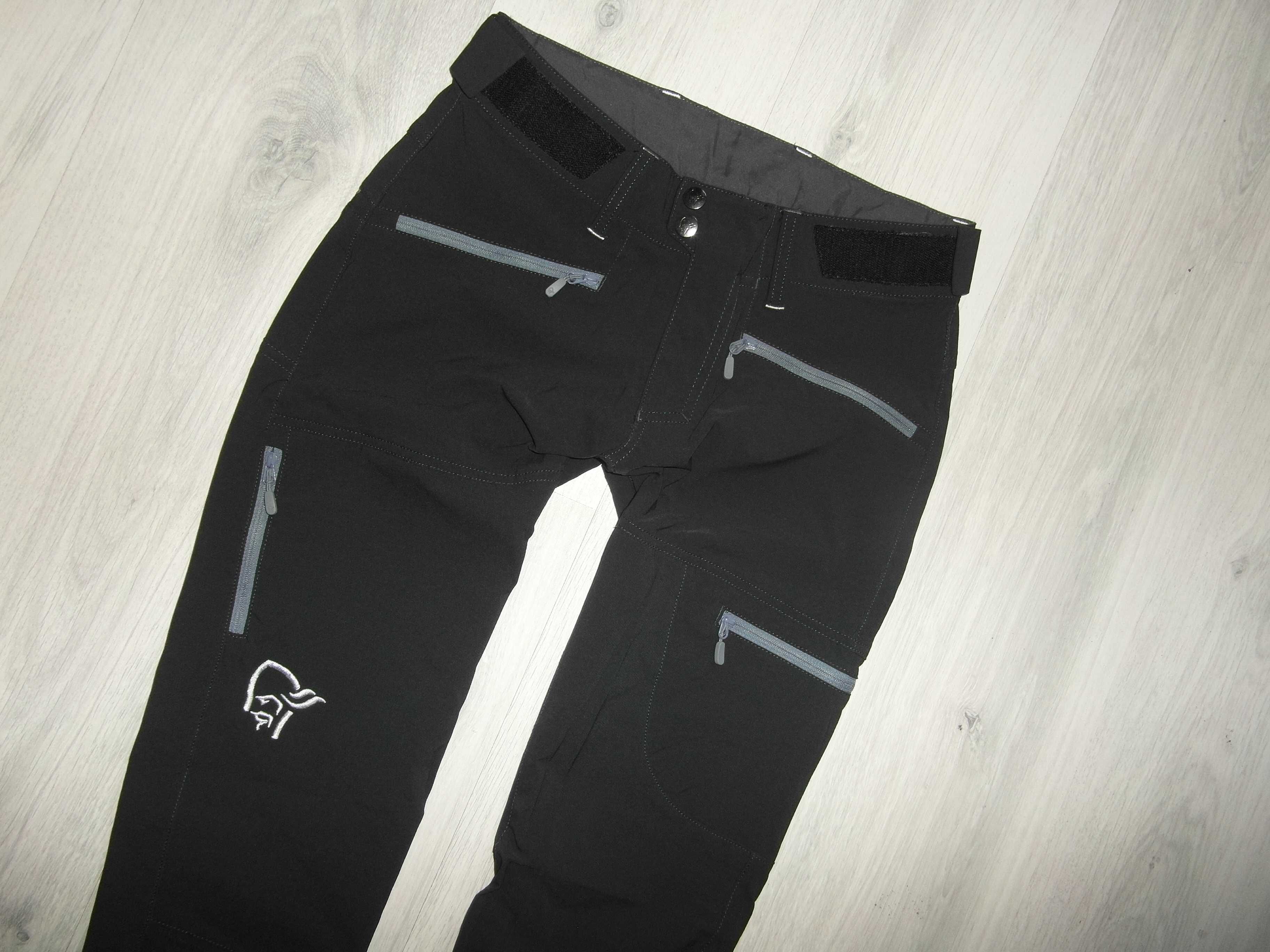 Norrona Falketind Spodnie Damskie Softshellowe Techniczna XS BDB
