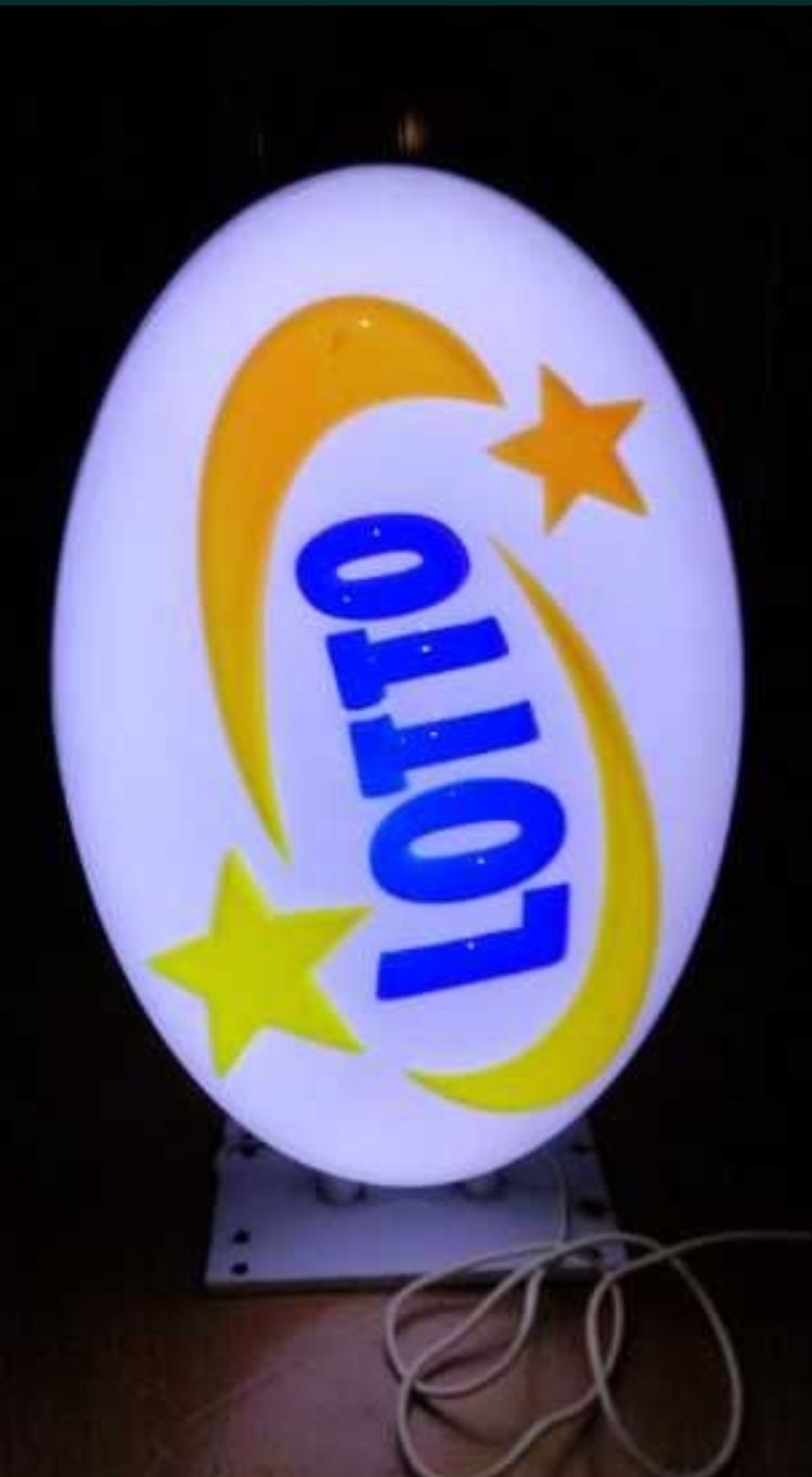 Neon Lotto nowy, nieużywany