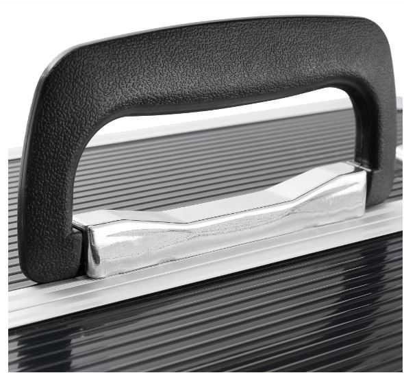 Kuferek kosmetyczny 26L aluminium AREBOS