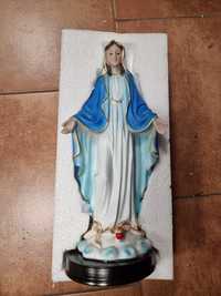 Figura figurki Matki Boskiej Niepokalana Niepokalanej Bożej