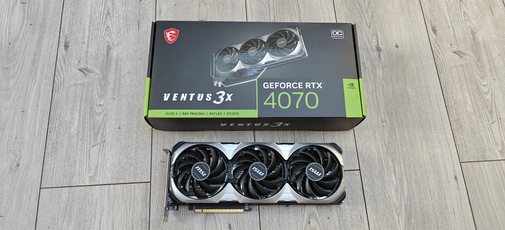 MSI RTX4070 OC 12gb - 5 lat gwarancji