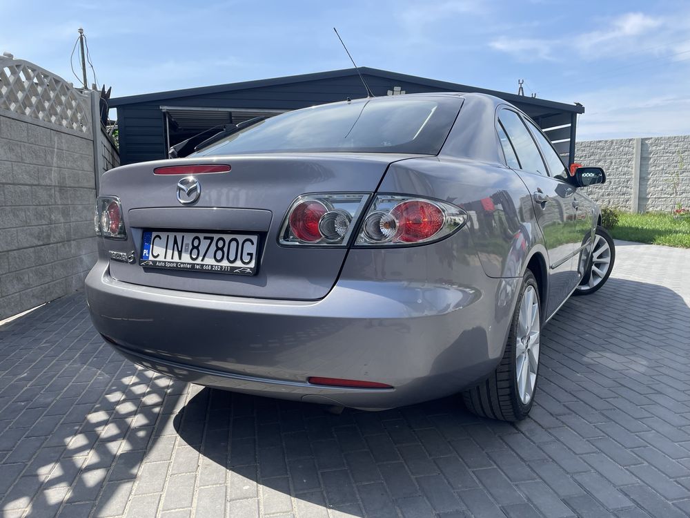 PIĘKNA i ZADBANA Mazda 6 Super Stan Blacharski Niski Przebieg