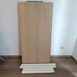 Biurko IKEA LAGKAPTEN 120×60 z nogami (jak nowy)